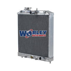 2Wolrey Aluminum Radiator Fits Honda Civic Del Sol EG EK EH EJ D15 D16 1992-2000 MT
