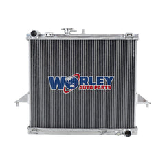 2Wolrey Aluminum Radiator Fits Isuzu/Chevy D-MAX,Holden Rodeo 2.5TDI/RA3.0 Manual M/T