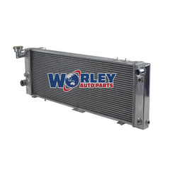 2Wolrey Aluminum Radiator Fits Jeep Cherokee XJ 2.5 4.0 trans cooler driver side 1991-2001