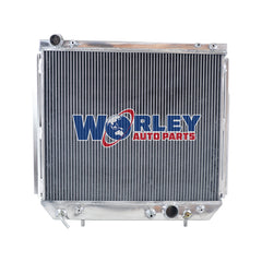 2Wolrey Aluminum Radiator Fits Jeep GRAND CHEROKEE WJ WG 3.1 turbo diesel 1999-2005 AT 2000 2001 2002 2003 2004