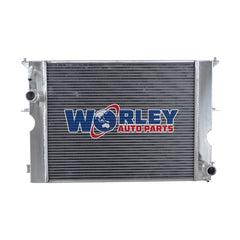 2Wolrey Aluminum Radiator Fits LAND ROVER DEFENDER LD 2.2/2.4 TD4 2.5 TD5 DIESEL 1990-2016 1991 1992 1993
