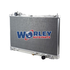 2Wolrey Aluminum Radiator Fits LEXUS IS F USE20R 5.0L 8Cyl Manual Auto 9/2005-4/2013 2006 2007 2008 2009 2010 2011 2012