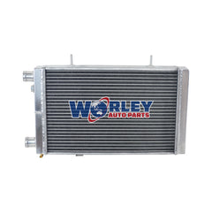 2Wolrey Aluminum Radiator Fits Lotus Europa 1.5L/1.6L 1966-1976 M/T 1967 1968 1969 1970 1971 1972 1973 1974 1975