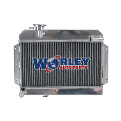 2Wolrey Aluminum Radiator Fits MG MGB GT/ROADSTER 1963-1968 1964 1965 1966 1967