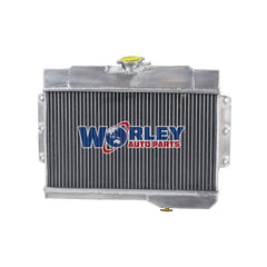 2Wolrey Aluminum Radiator Fits MG MGB GT/ROADSTER TOP-FILL 1968-1975 1969 1970 1971 1972 1973 1974