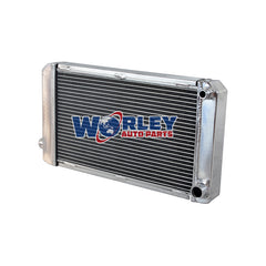 2Wolrey Aluminum Radiator Fits MG MIDGET 1500 MT 1974-1980 1977 1978 1979