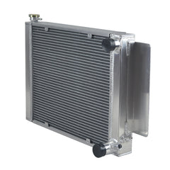 2Wolrey Aluminum Radiator Fits Mazda RX2 RX3 RX4 RX5 RX7 with heater pipe Manual