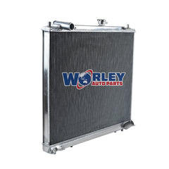 2Wolrey Aluminum Radiator Fits Mitsubishi PAJERO III (Wagon); PAJERO IV; MONTERO 3.2 DI-D /TD 4WD 1999-2007 2000 2001 2002 2003 2004 2005 2006