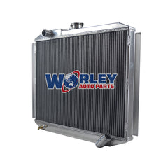 2Wolrey Aluminum Radiator Fits Mitsubishi PAJERO/MENTERO L04-G/L041G-L049G V12V-V98W M/T