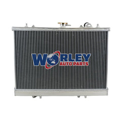 2Wolrey Aluminum Radiator Fits Mitsubishi TRITON MK 3.0L 6Cyl V6 10/1996-6/2006 1997 1998 1999 2000 2001 2002 2003 2004 2005