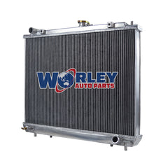 2Wolrey Aluminum Radiator Fits Pajero Montero Shogun NM NP NS NT 2.8 3.2 Diesel V6 AT