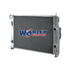 2Wolrey Aluminum Radiator Fits Renault Megane/Mégane II SPORT 225PS RS 2.0L F4RT Turbo 2004-2008 2005 2006 2007