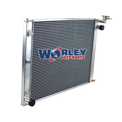 2Wolrey Aluminum Radiator Fits TOYOTA ALPHARD 3.0L V6 MNH10 MNH15 2002-4/2005 2003 2004