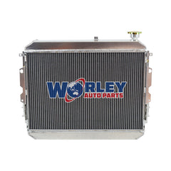 2Wolrey Aluminum Radiator Fits TOYOTA LAND CRUISER 60 Series HJ60 HJ61 HJ62 Manual