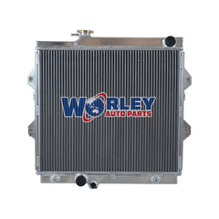 2Wolrey Aluminum Radiator Fits Toyota Hilux RZN149R RZN169R RZN174 2.7L 1997-2005 1998 1999 2000