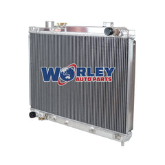 2Wolrey Aluminum Radiator Fits Toyota Townace SBV KR42/43R/SPACIA SR40 VAN 1995-2001 1996 1997 1998 1999 2000