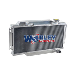 2Wolrey Aluminum Radiator Fits Triumph Spitfire Mark III IV 1500 1.3 1.5 Petrol 1964-1978 MT 1965 1966 1967 1968 1969