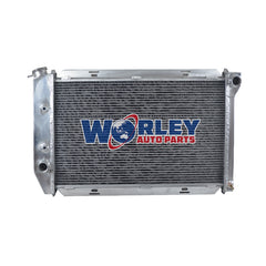 2Wolrey Aluminum Radiator for 1971-1973 FORD MUSTANG COUGAR / 69-71 TORINO FORD CARS