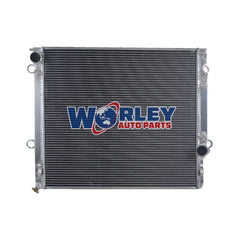 2Wolrey Aluminum Radiator for 2002-2009 Landcruiser Prado KDJ120R KZJ120R 2003 2004 2005 2006 2007 2008