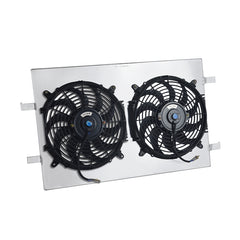 2Worley Aluminum Radiator Fan Shroud Kit Fits Holden Commodore VY 6cyl V6 2002-2004 MT