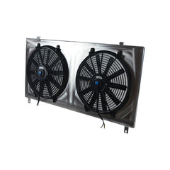 2Worley Aluminum Radiator Fan Shroud Kit Fits NISSAN PATROL GU Y61 TD42 ZD30 CR 2.8 3.0 4.2L DIESEL AT