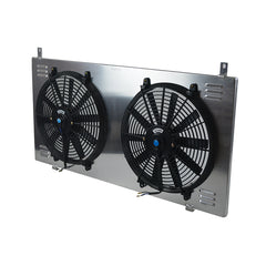 2Worley Aluminum Radiator Fan Shroud Kit Fits Nissan GU PATROL Y61 PETROL 4.5L 1997-2001