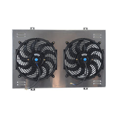 2Worley Aluminum Radiator Fan Shroud Kit Fits Pontiac Firebird Trans Am 1970-1981 1971 1972 1973 1974 1975 1976 1977 1978 1979 1980