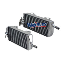 2Worley Aluminum Radiator For 2001-2006 Gas Gas EC250 EC/XC/DE/MC 200/250/300 2002 2003 2004 2005