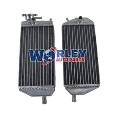 2Worley Aluminum Radiator For GAS GAS MX/SH/EC 200/250/300 2007-2011 2010 2009