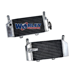 2Worley Aluminum Radiator For HONDA CRF 250 R X CRF250R 2004-2009/CRF250X 2004-2016 2005 2006 2007 2008