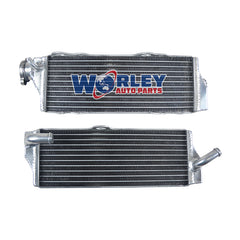 2Worley Aluminum Radiator For HUSQVARNA SMR450 2003-2011/SMR510 2005 2006 2007 2008 2009 2010