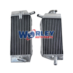 2Worley Aluminum Radiator For Honda CRF450 CRF450R CRF 450 R 2005 2006 2007 2008
