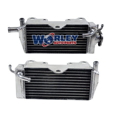 2Worley Aluminum Radiator For Honda CR 125 R CR125R 2-STROKE 1989 89