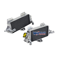2Worley Aluminum Radiator For KAWASAKI KX500 KX 500 1988-2004 1989 1990 1991 1992