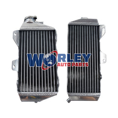 2Worley Aluminum Radiator For KAWASAKI KXF450 KX 450F KX450F 2006 2007 2008