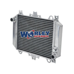 2Worley Aluminum Radiator For KAWASAKI NINJA EX500R EX 500 1987 1988 1989 1990 1991 1992 1993