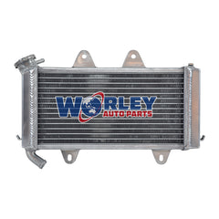 2Worley Aluminum Radiator For KTM 390 Duke Black/White ABS; 390 RC 2013-2016 2014 2015