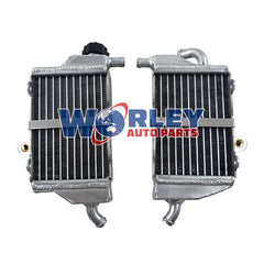 2Worley Aluminum Radiator For KTM 65 SX 2016 2017 2018 2019 2020 2021