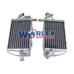 2Worley Aluminum Radiator For KTM 65 SX/SXS/XC 2009-2015 2013 2012 2011 2010