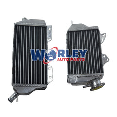 2Worley Aluminum Radiator For Kawasaki KLX650 KLX 650 1993-1996 1993 1994 1995