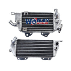 2Worley Aluminum Radiator For Kawasaki KLX 300R KLX300 KLX300R 1997-2007 1998 1999 2000 2001 2002 2003 2004 2005 2006
