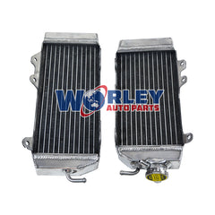 2Worley Aluminum Radiator For Kawasaki KXF250 KX250F KX 250F 09 10 2009 2010