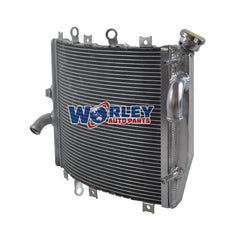 2Worley Aluminum Radiator For Kawasaki NINJA ZX6R ZX-6R ZX636 ZX600 1998-2002 & ZZR600 2005-2008