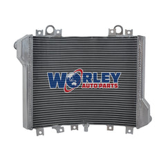 2Worley Aluminum Radiator For Kawasaki Ninja ZX11 ZZR1100 ZX1100D ZZR 1100 ZXT10D 1992-2002