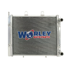 2Worley Aluminum Radiator For Polaris RZR800/RZR570 2009-2014 2013 2012 2011 2010