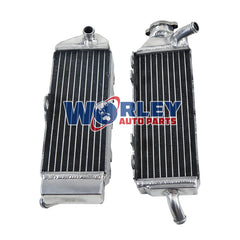 2Worley Aluminum Radiator For SUZUKI RM250 RMX250 1989 1990 89 90