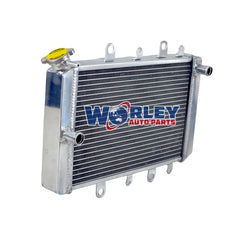 2Worley Aluminum Radiator For YAMAHA GRIZZLY KODIAK 700 YFM700 2015-2023 2016 2017 2018 2019 2000 2001