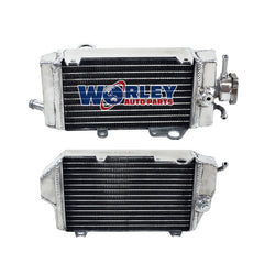 2Worley Aluminum Radiator For Yamaha DT200WR 3XP WR200R 4BF DT/WR 200 WR200RD