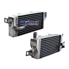 2Worley Aluminum Radiator For Yamaha TRIZ TRI-Z 250 YTZ250 1985 1986