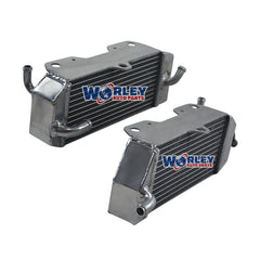 2Worley Aluminum Radiator For Yamaha WR 400 F WR400F 1998 1999 2000